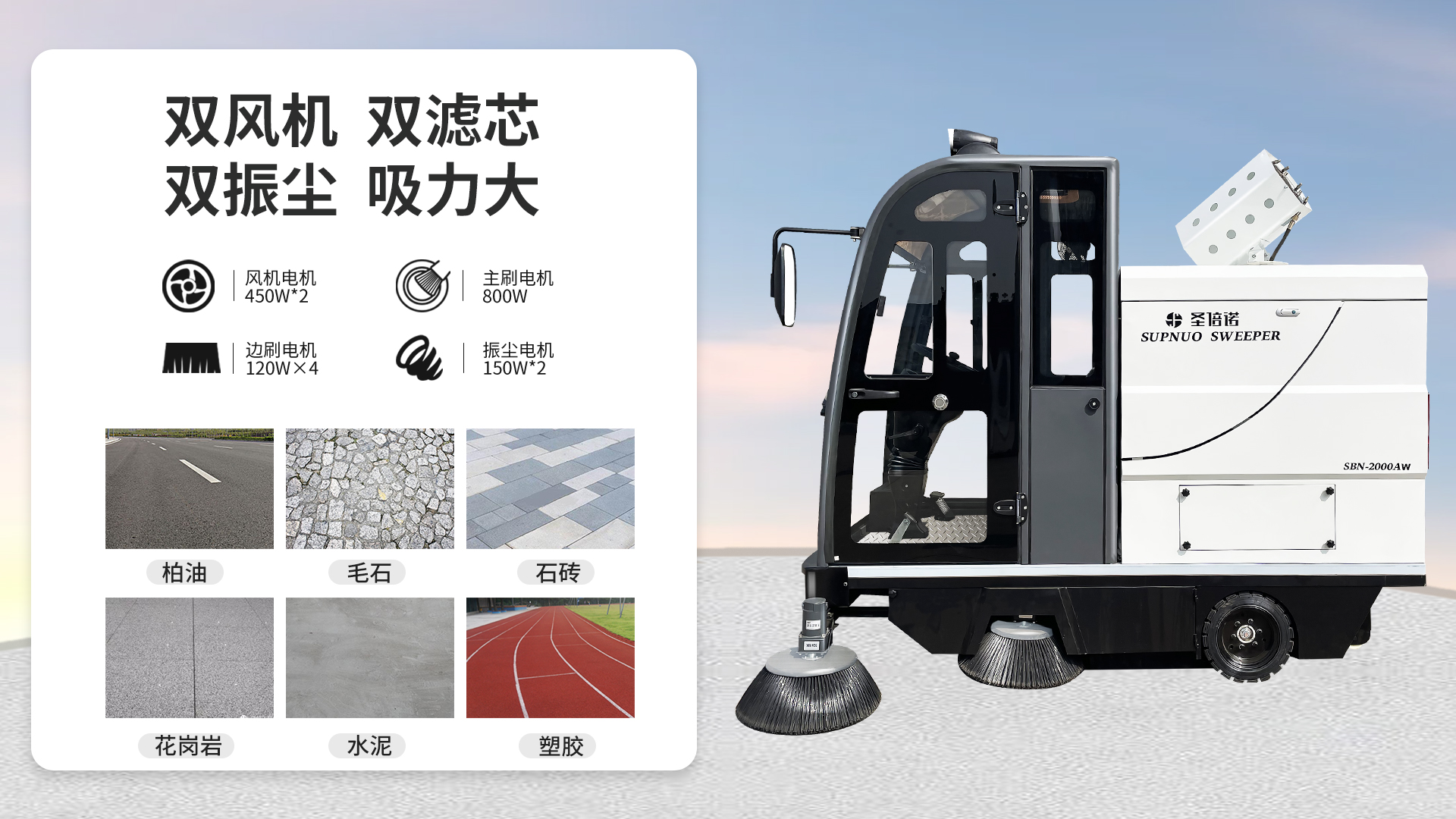 温岭电动扫地车的优势与应用场景